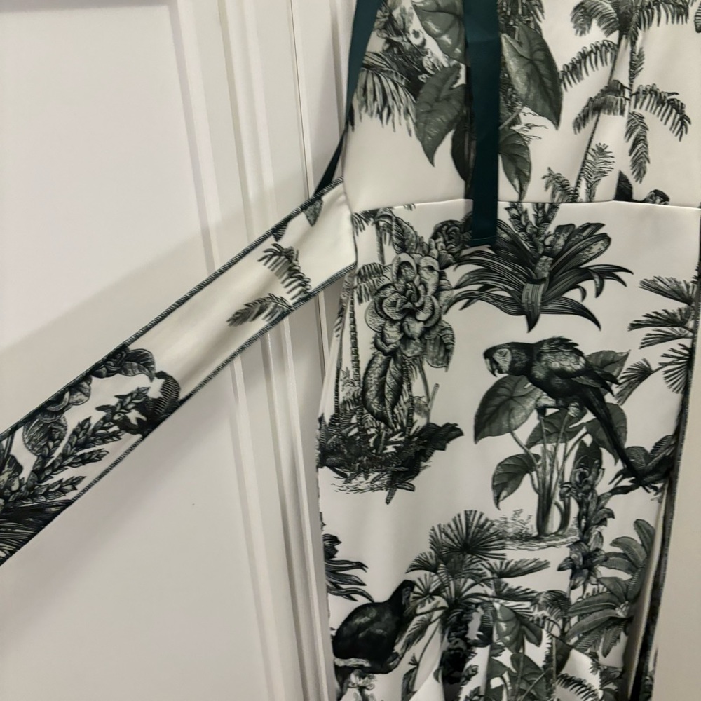 ASOS Printed Square Neck Dress - Picture 7 of 8